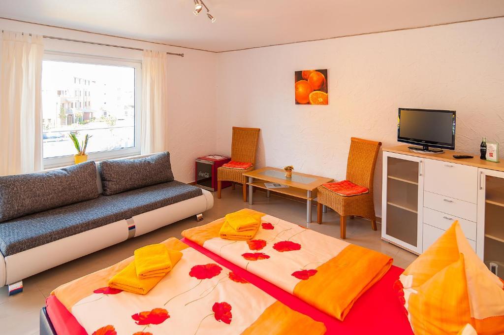 Hotel Am Mueritzhafen Garni Варен Номер фото